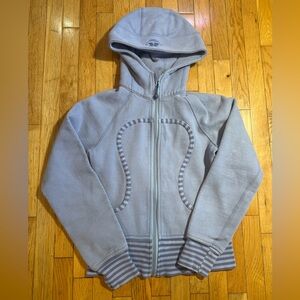 purple Hooded Jacket #708